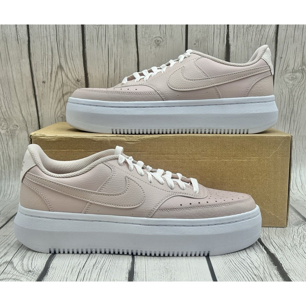 Nike Women's Court Vision Alta Pink Oxford Size 11.5 DM0113‑600 New